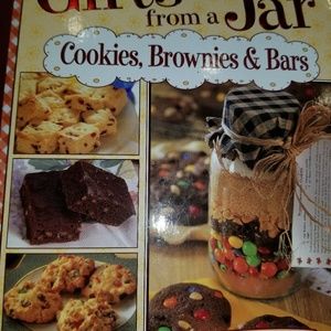 Hardback book w mason jar recipes